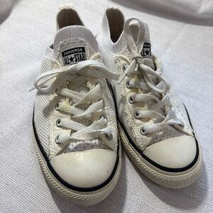 Converse White All Star Sneakers